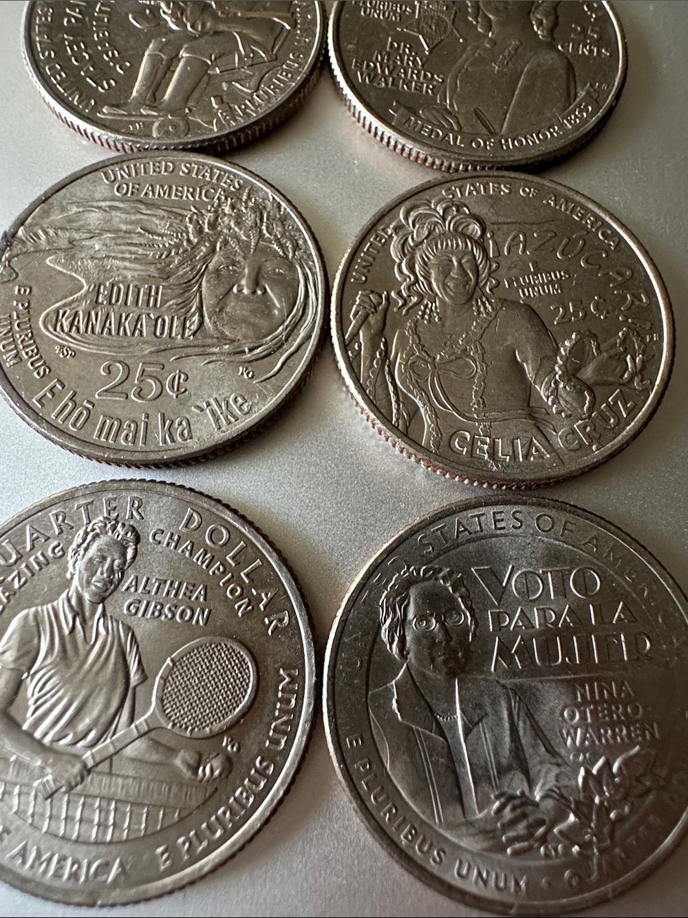 Set of Seventeen (17) US Commemorative Quarters - American Women Quarter Series - Picture 7 of 15